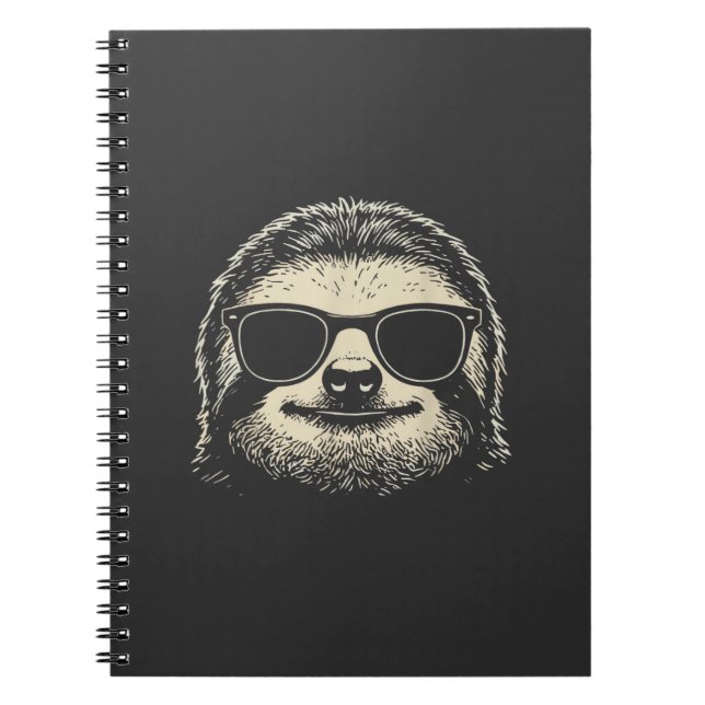 Carnet Sloth Wearing Sunglasses Graphic Sloth Shirt Men W (Devant)