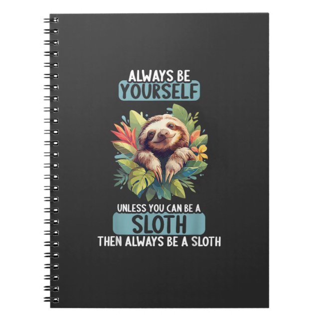 Carnet Sloths Sloth T-Shirt (Devant)