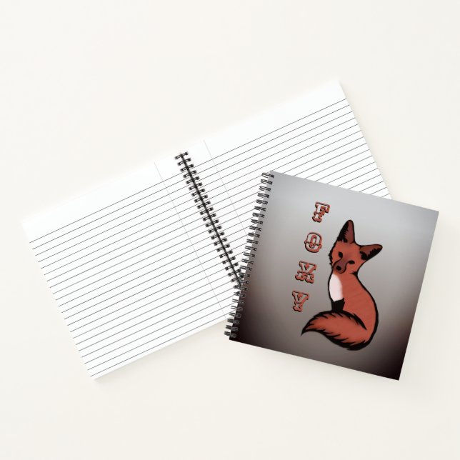 Carnet Sly Red Foxy Fox (Intérieur)