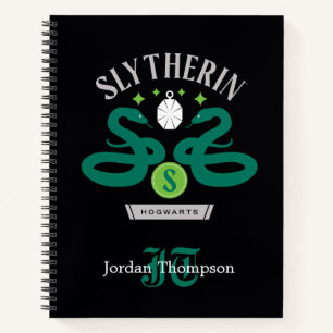 Carnet SLYTHERIN™ House Double Snake Locket Graphique