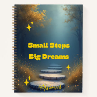 Carnet Small Steps, Big Dreams – Inspirational Notebook
