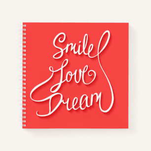 Carnet Smile Love Dream