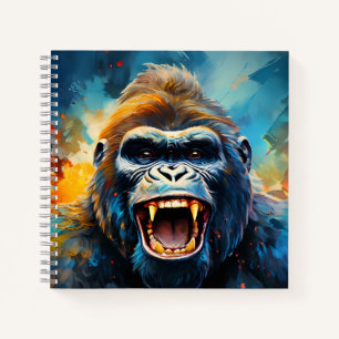 Carnet Smiling gorilla