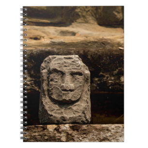 Carnet Smiling Stone Totem Cambodge
