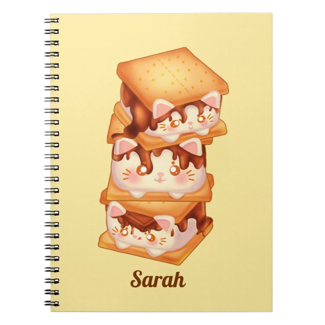 Carnet S'more Chocolate Cats (Devant)