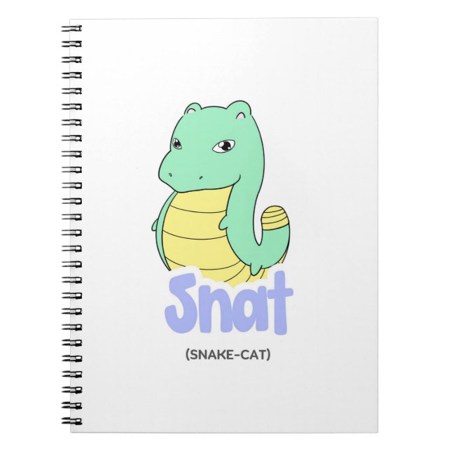 Carnet Snat (Serpent + Chat) Carnet/Journal (Devant)