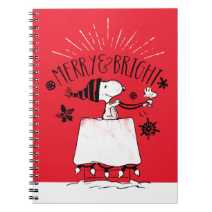 Carnet Snoopy et Woodstock - Joyeux et lumineux