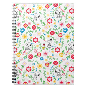 Carnet Snoopy So Sweet Flower Motif