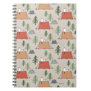Carnet Snoopy & Woodstock Go Camping Motif