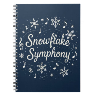 Carnet Snowflake Symphony