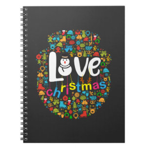 Carnet Snowman Love Décorations de Noël
