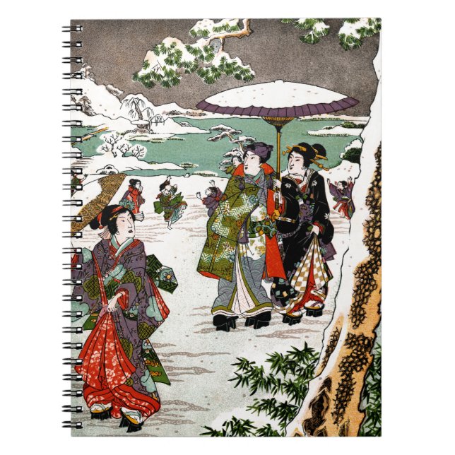 Carnet Snowscape japonais (Devant)