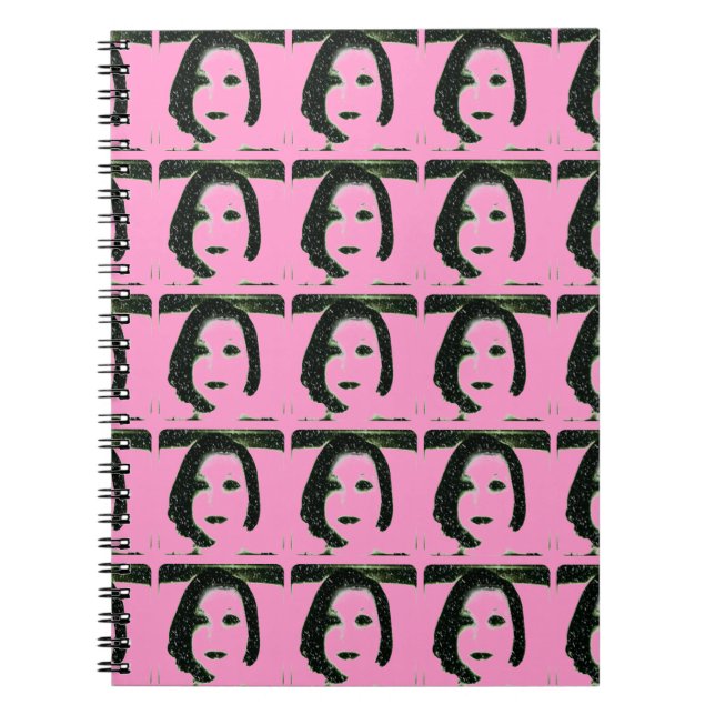 Carnet Snowy Self Portrait (Devant)