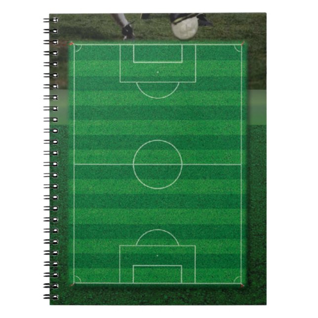 Carnet Soccer Field Notebook (Devant)
