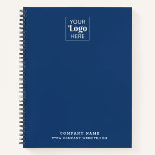 Carnet Société de logo d'entreprise personnalisé Marque B