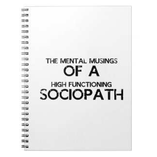 Carnet Sociopath mental de rêveries