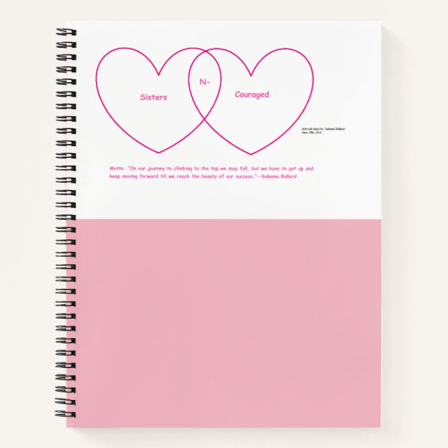 Carnet Soeurs N-Courage (c) PC portable 20161 (Devant)