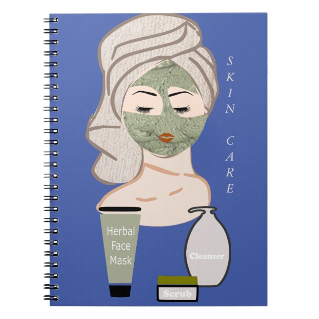 Carnet Soin de la peau  (Devant)