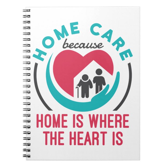 Carnet Soins à domicile parce que le foyer est là où le c (Devant)