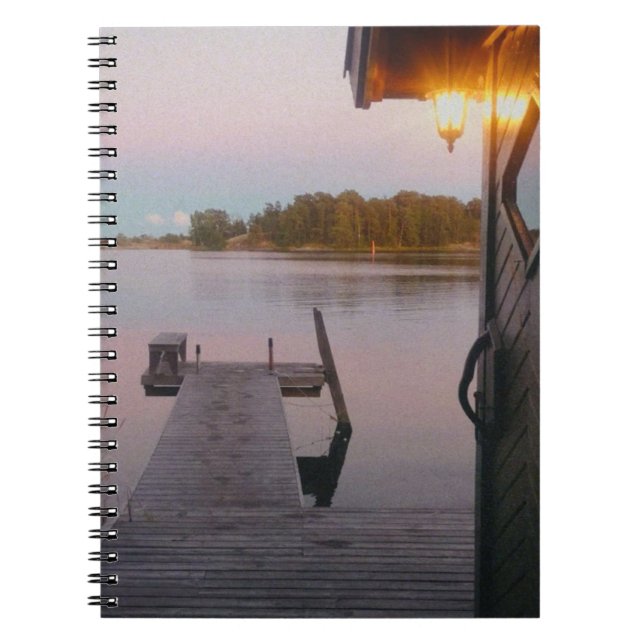 Carnet Soirée d'été dans l'archipel suédois (Devant)