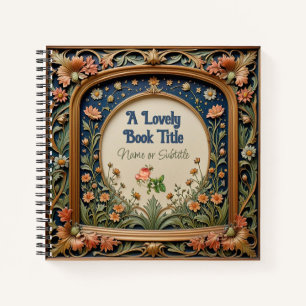 Carnet Soirée Fleur sauvage Whimsical Style William Morri