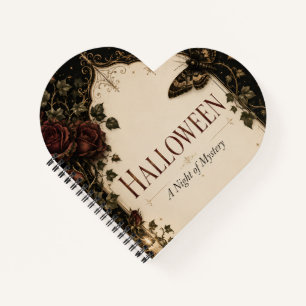 Carnet Soirée Halloween Vintage
