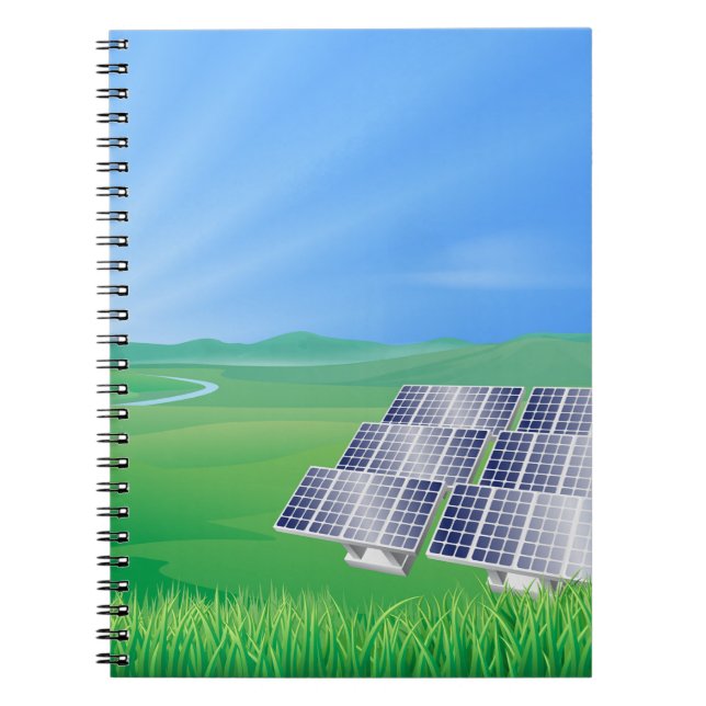 Carnet Solaire Énergie Renouvelable (Devant)