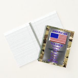 Carnet Soldat américain