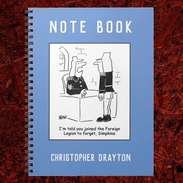 Carnet Soldier in the French Foreign Legion Cartoon (Créateur téléchargé)