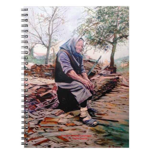 Carnet Soledad/Soidade/Solitude (Devant)