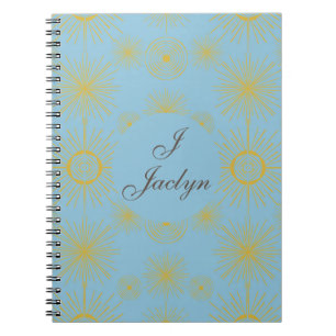 Carnet Soleil céleste étoiles Ciel bleu