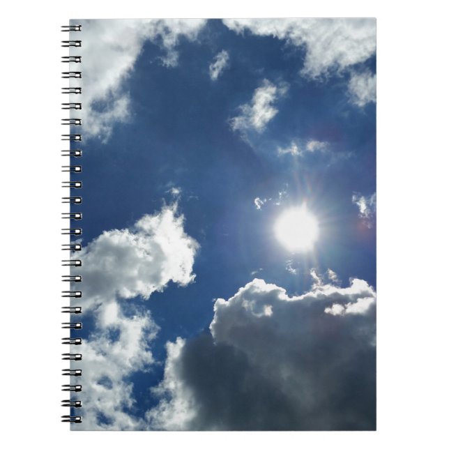 Carnet soleil et nuages (Devant)