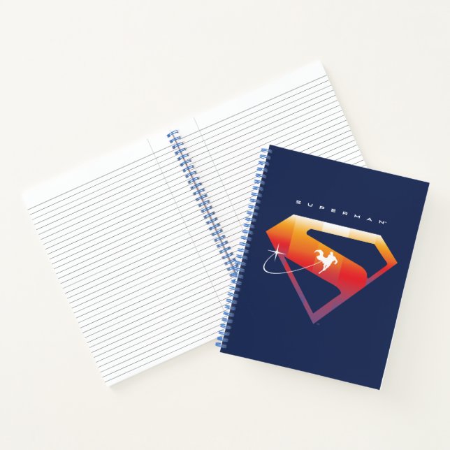 Carnet Soleil Tourner Superman Shield (Intérieur)