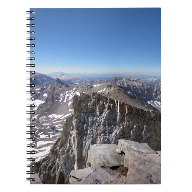 Carnet Sommet du mont Whitney - sentier John Muir - Sierr (Devant)