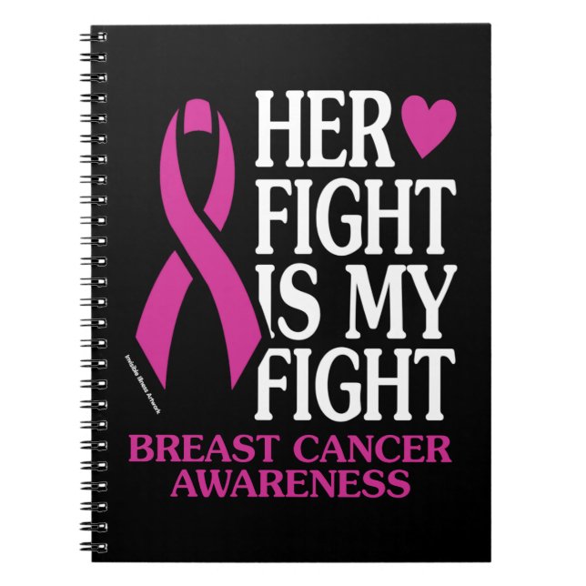 Carnet Son combat...Cancer du sein (Devant)
