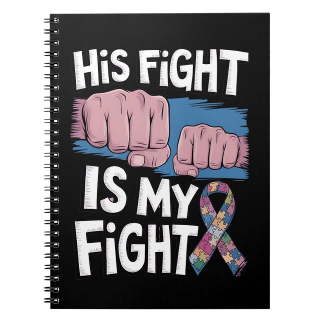 Carnet Son combat est mon combat Soutenir la sensibilisat (Devant)
