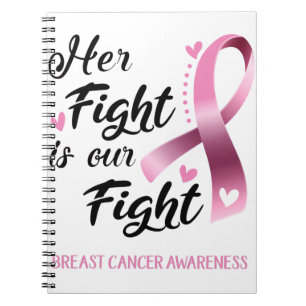 Carnet Son combat est notre lutte contre le cancer du sei