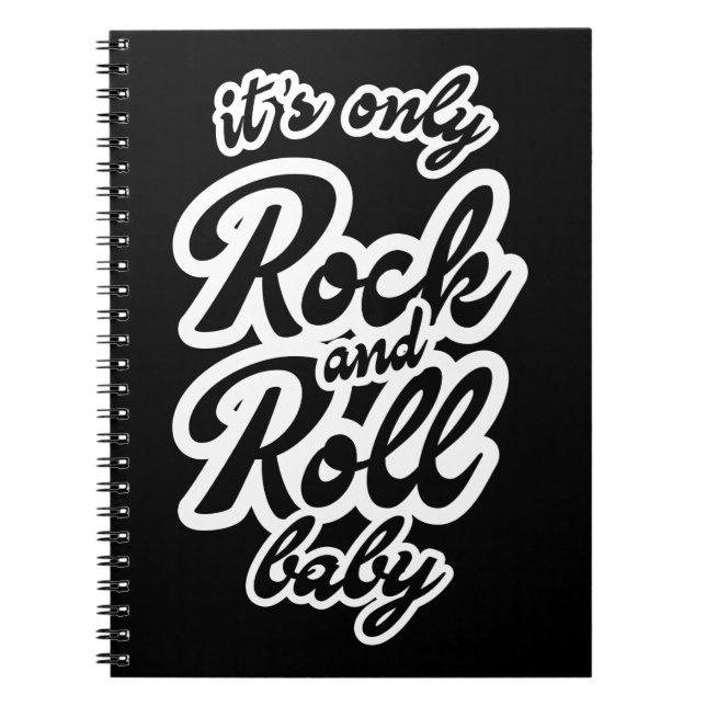 Carnet Son seul Rock et roll Baby (Devant)