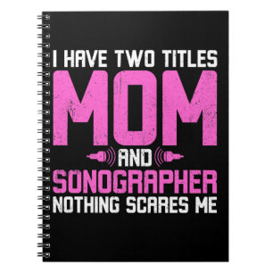 Carnet Sonographe Sonographie Maman