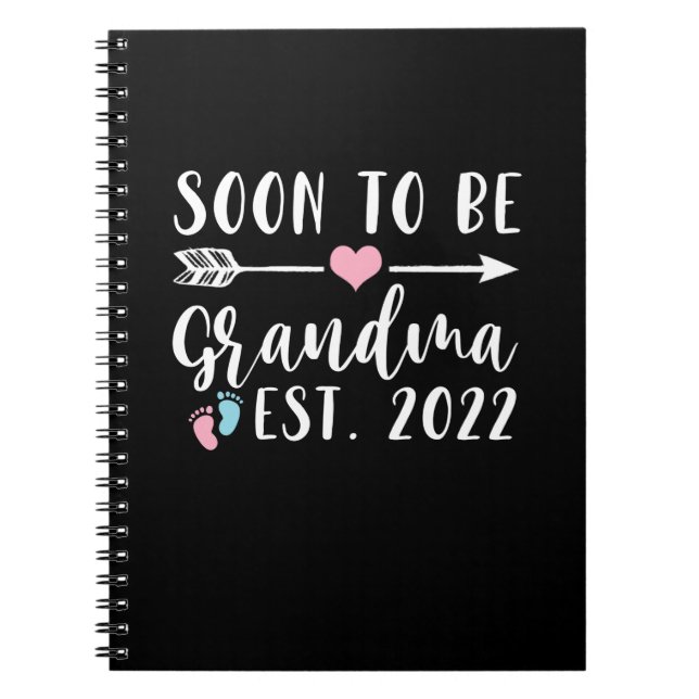 Carnet Soon To Be Grandma 2022 (Devant)