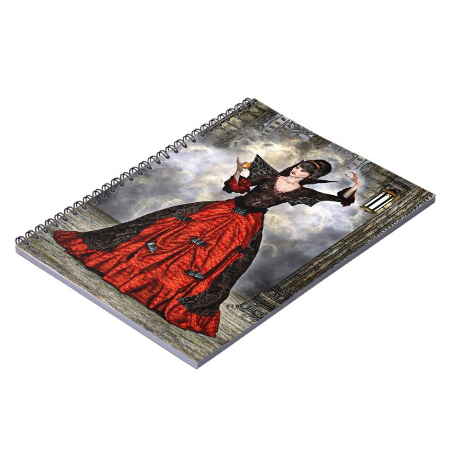 Carnet Sorcière féminine (Côté gauche)