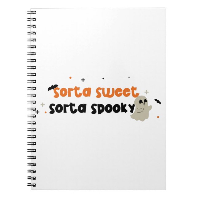 Carnet Sorta Sweet Sorta Éffrayant (Devant)