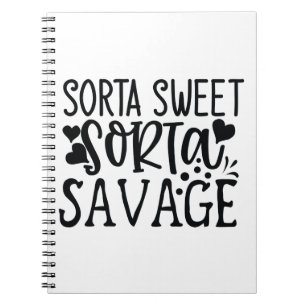 Carnet Sorta Sweet Sorta Savage