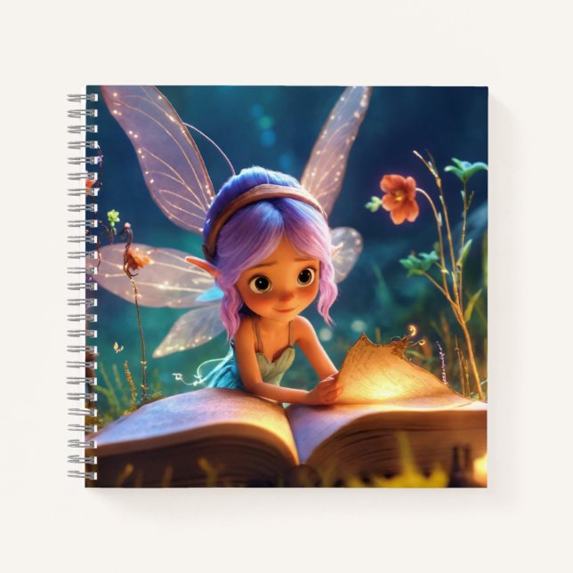 Carnet Sorts de Fée Magiques Mystiques  (Devant)