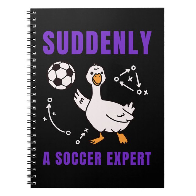 Carnet Soudain un expert de football (Devant)