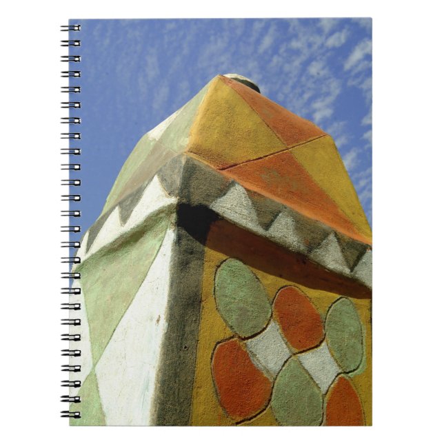 Carnet Soudan, Nord (Nubie), Toit décoré (Devant)