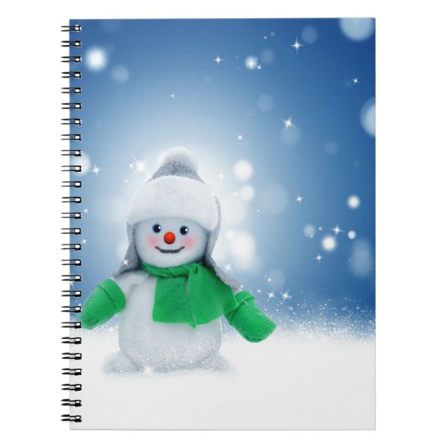 Carnet Souhaits de Snowman (Devant)