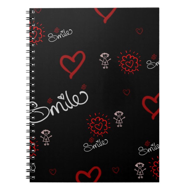 Carnet Souriez Et Soyez Heureux (Devant)