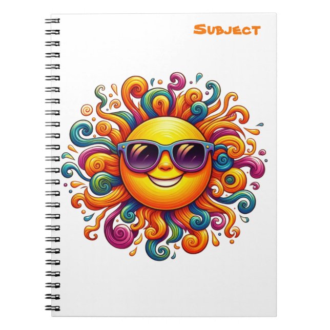 Carnet Sourires ensoleillés (Devant)