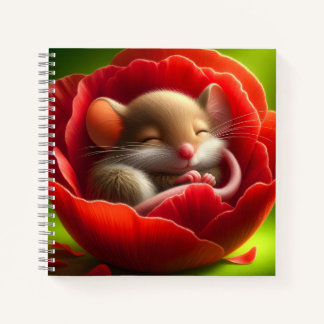 Carnet Souris bébé très mignonne